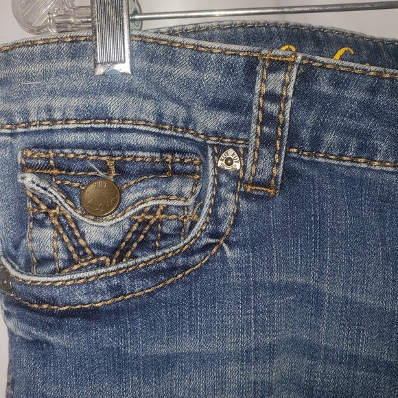 KUT FROM THE KLOTH So Low Flare Denim Jeans Size 12 - Picture 5 of 9